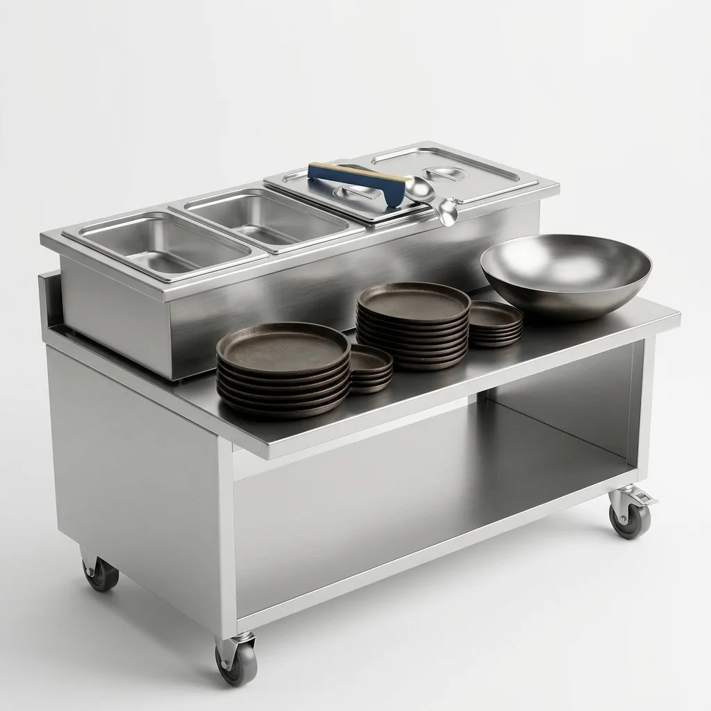gestão de aquisição de utensílios para food service