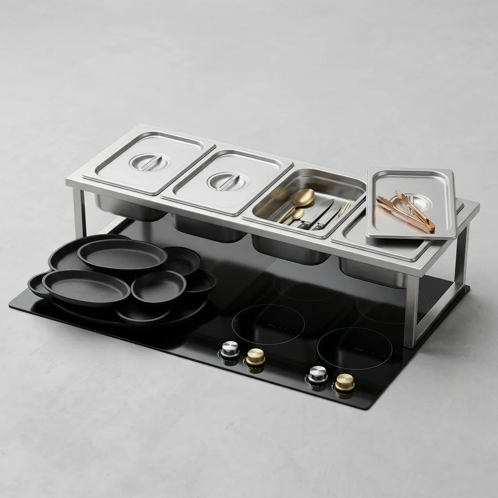 gestão de aquisição de utensílios para food service